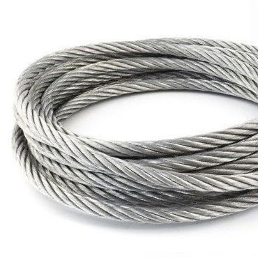 Galvanized Steel Messenger Cable Steel Towing Wire Rope Winch Wire Rope