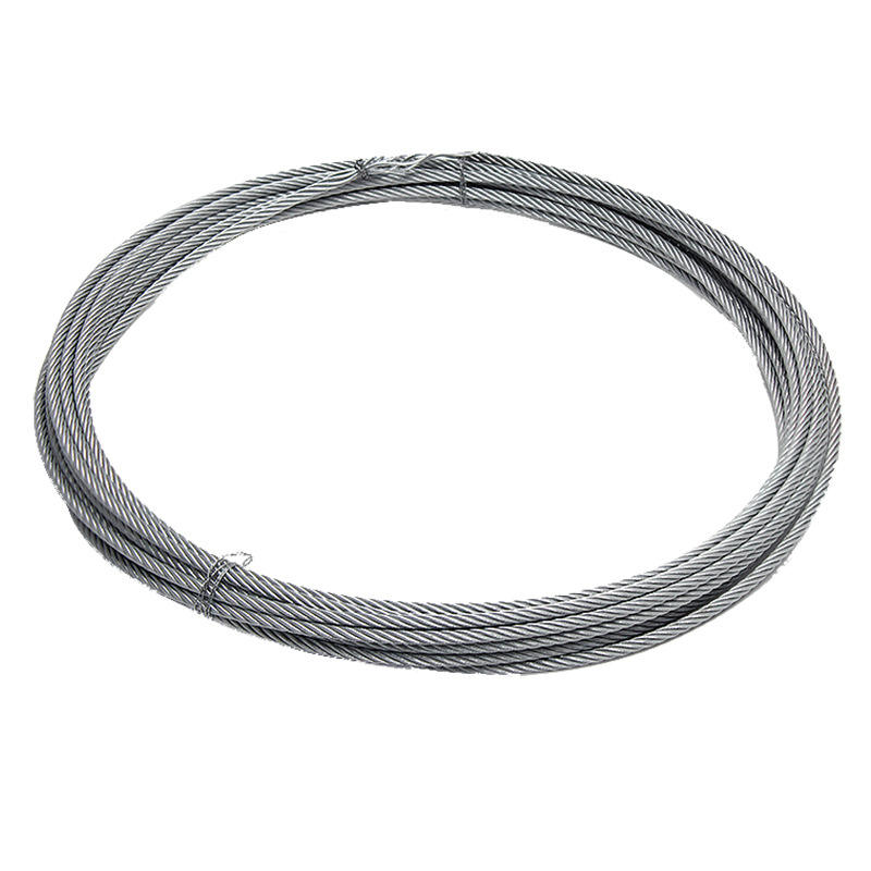 Steel Wire Rope Soft With Coated 3mm Lifting Cable 7*7