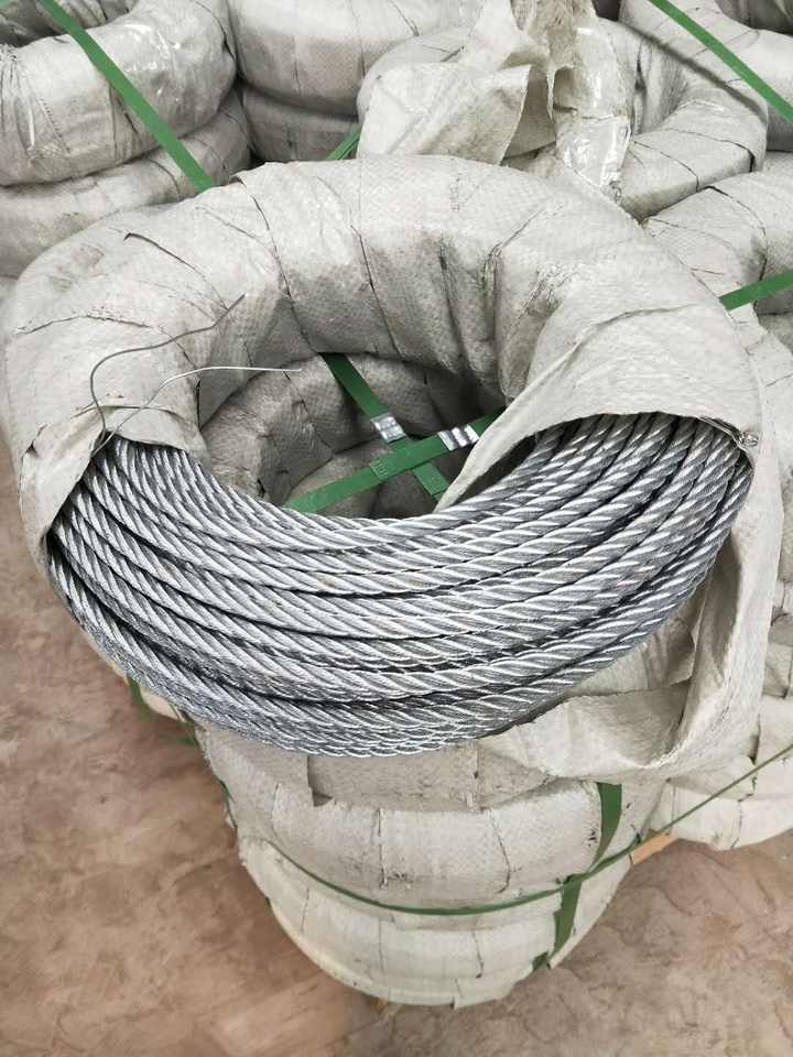 Galvanized Steel Wire Rope for Crane 6x36SW+IWRC 42mm