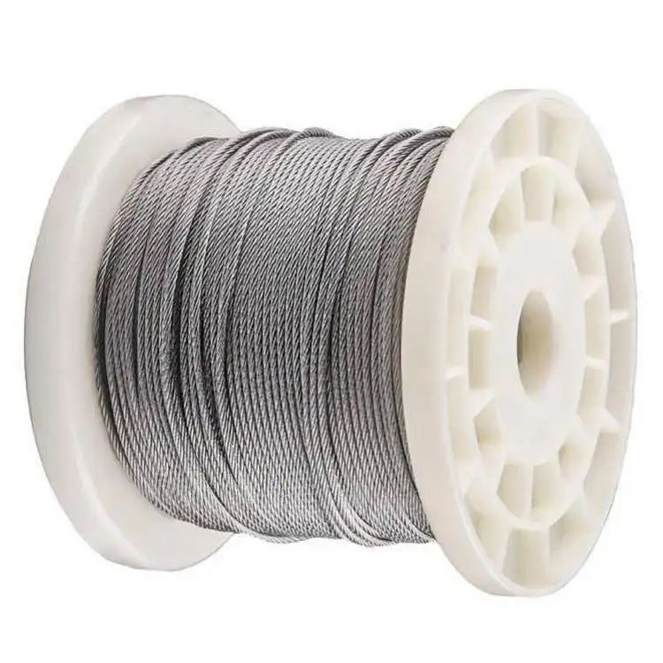 Steel Wire Rope 7x7 Fishing Wire Rope Galvanized Cable