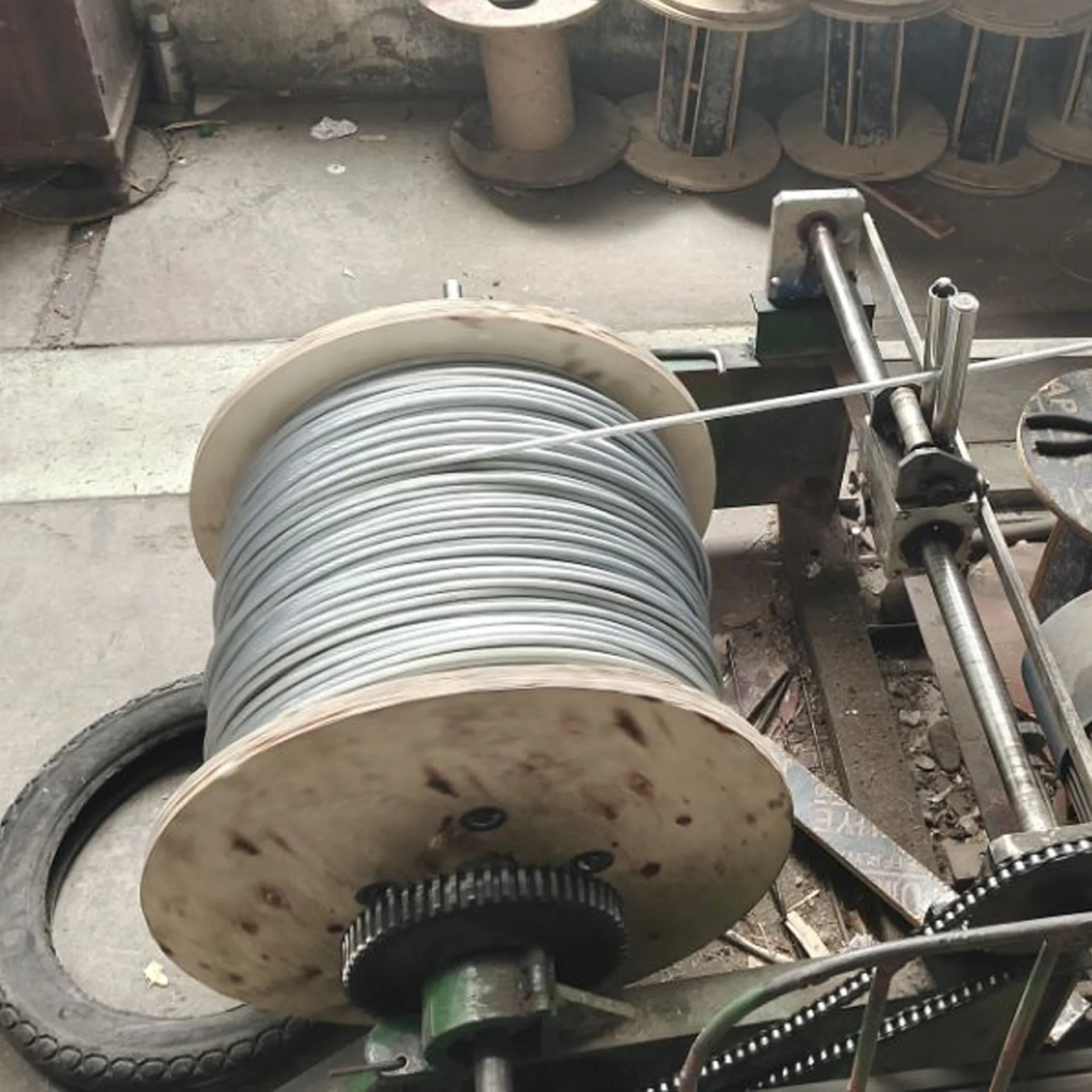 Hot Dipped Galvanized Zinc Plated PVC Coated Steel Cable Fiber Core Steel Core IWRC Steel Wire Rope