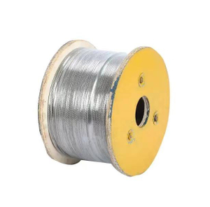 High Strength Stainless Steel Wire Rope 304 316 316L 7*7 