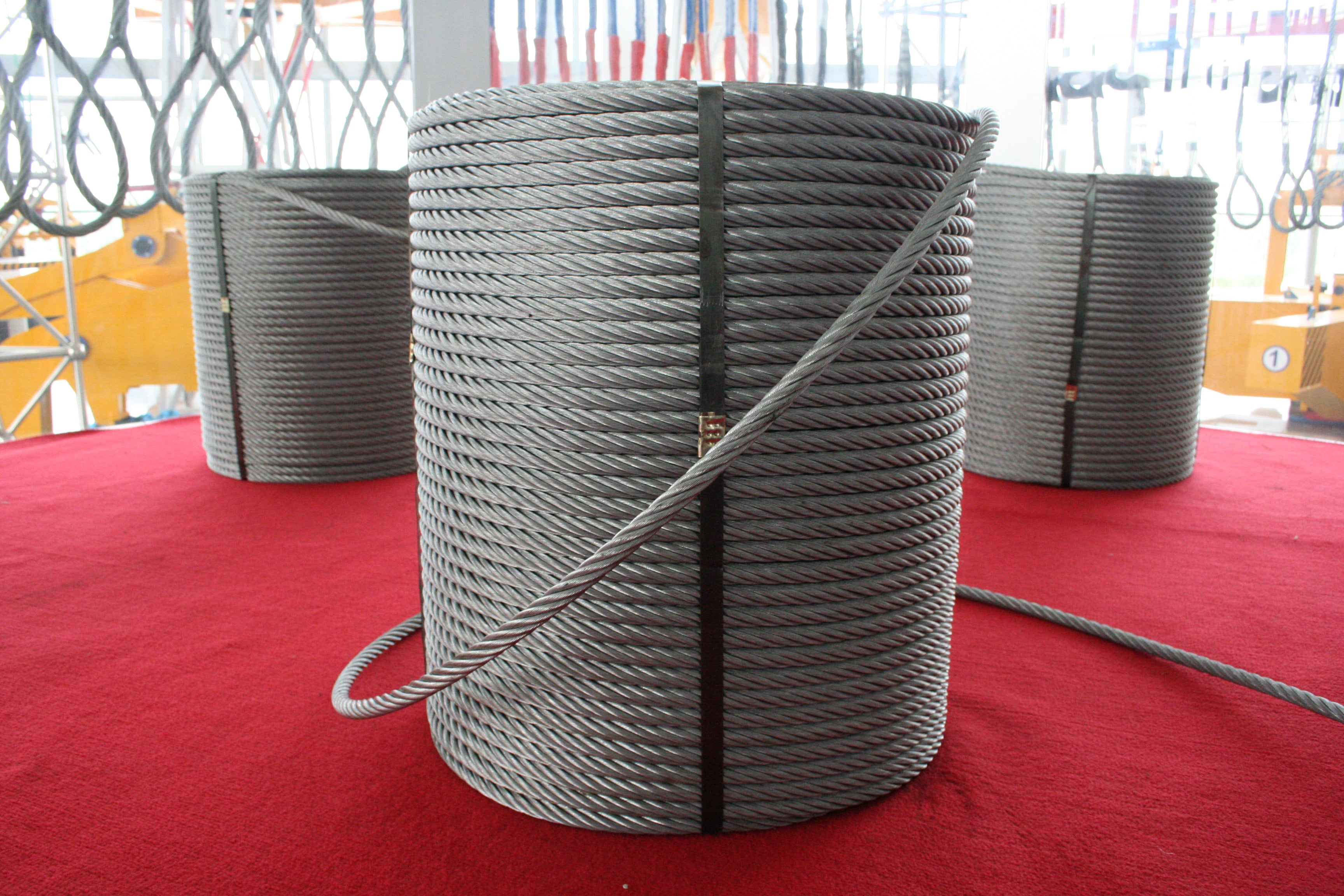 Free Cutting Coating Galvanized Steel Wire Rope