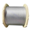 Reasonable price 7X19 galvanized cold heading steel wire rope