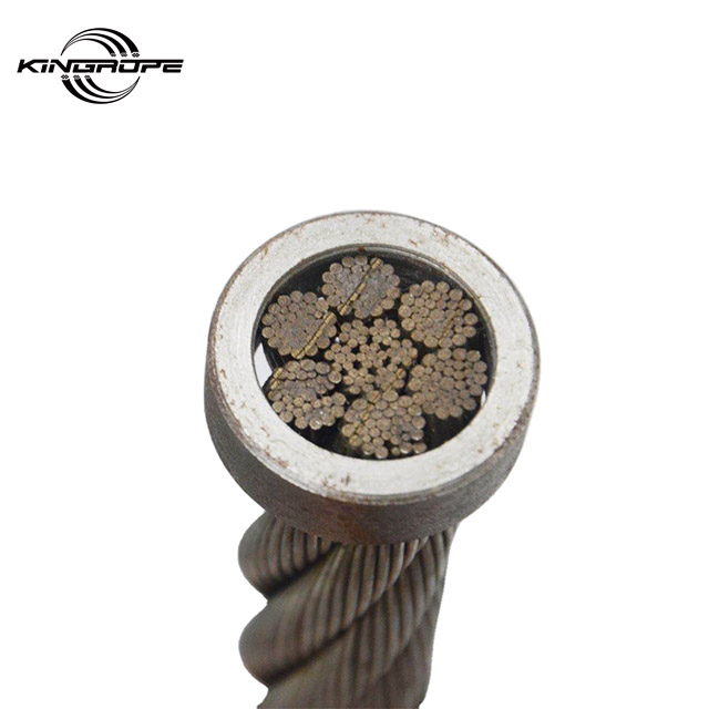 Steel Wire Rope 6x36ws IWRC Fiber Core for Crane Winches 22mm 24mm 25.4mm 28mm 30mm 32mm