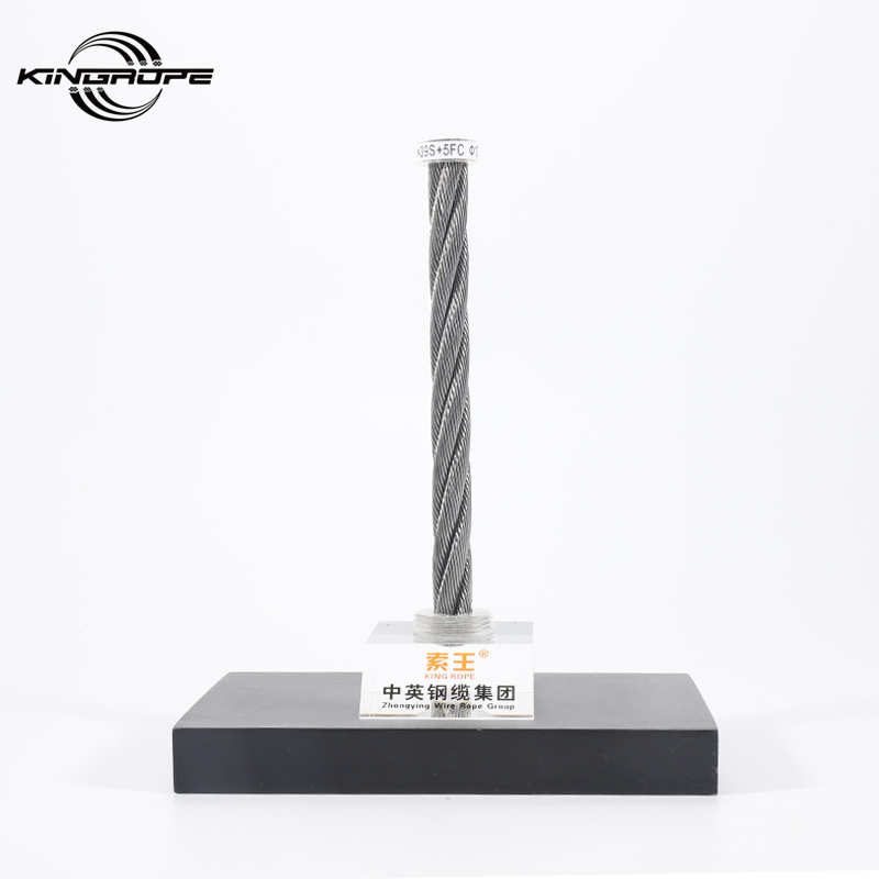 4V39S+5FC 4Strand Flat No-rotating Steel Wire Rope