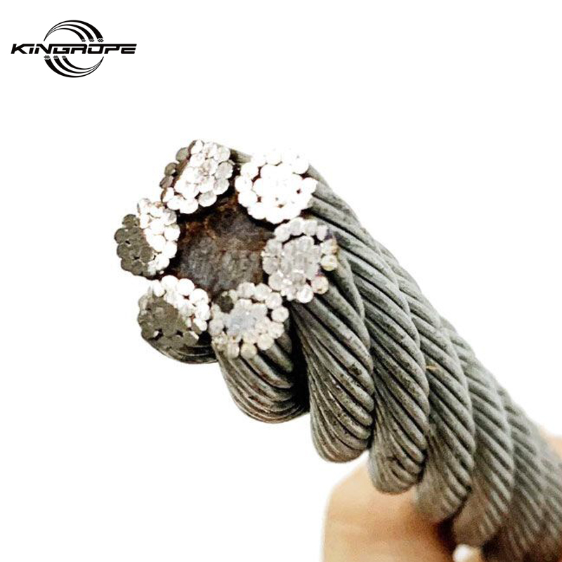 6×19+FC Galvanised Steel Wire Rope For Hoisting