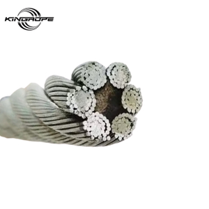 Wholesale Galvanized Round Strand Steel Wire Rope 6x37+fc/6x37+iws/6x37+iwr