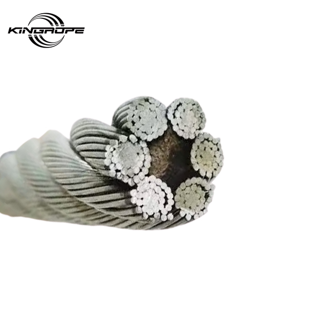 Lifting Steel Wire Rope 6X37+IWRC/FC 25mm Steel Wire Cable Rope