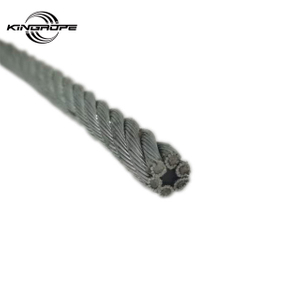 Galvanized 6*12 6*7 6*19*6*37 Steel Wire Rope