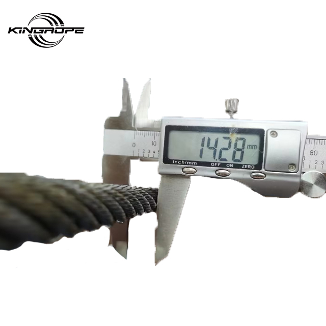 14mm iron wire rope High Carbon Zinc Coated Galvanized Steel Wire rope