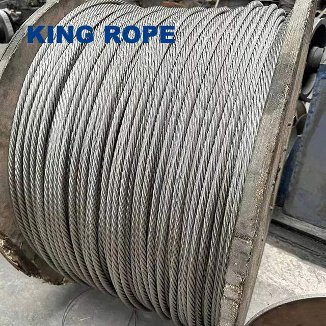 Manufacturers 6mm 12mm 25mm 34mm 40mm 48mm 50mm ungalvanized spring steel wire cable rope for drilling rig