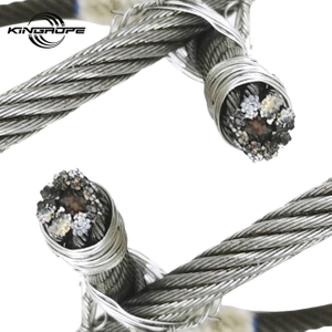 8*19S+NF 13mm Ungalvanized Steel Cable Wire Rope for Elevators Price