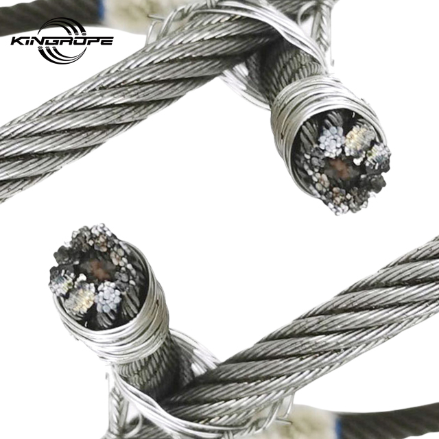 8*19S+NF 13mm Ungalvanized Steel Cable Wire Rope for Elevators Price