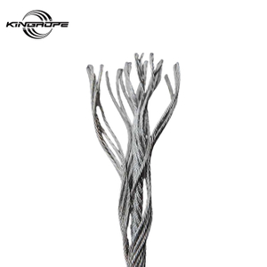 Steel Wire Rope Galvanized 1x19 High Carbon Hot/Ele Dip Galvanized Steel Wire Rope