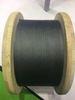 8*19W+IWRC Ungalvanized Steel Wire Rope 8mm For Elevator