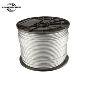 ASTM Standard 7x19 6x19 Hot Dipped Galvanized Steel Wire Rope Steel Cables