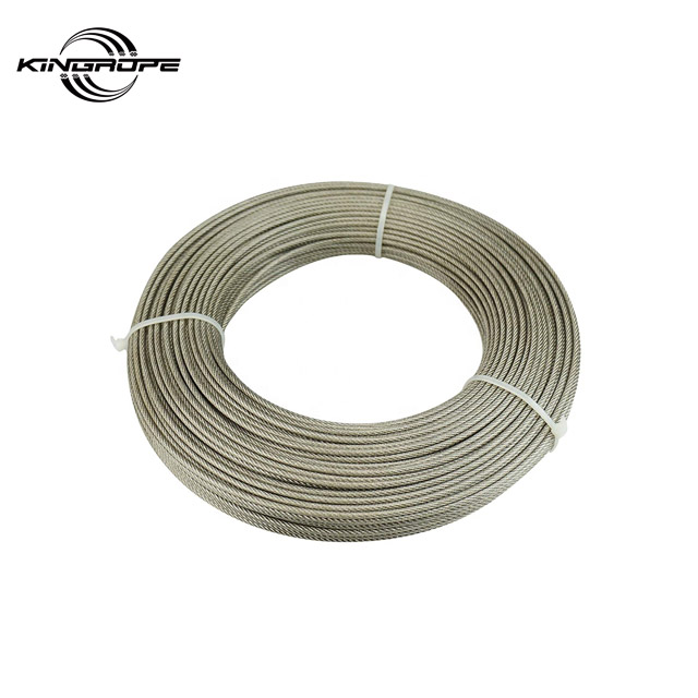 Flexible Ungalvanized Steel Wire Rope Cable Steel Wire Rope 4mm 5mm 6mm 8mm 10mm 12mm