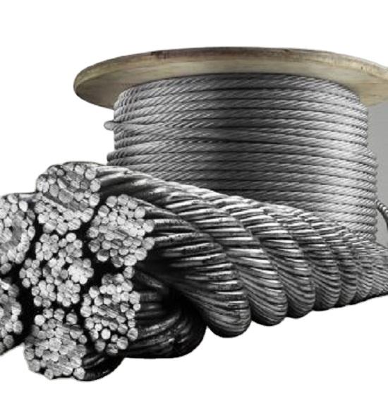 10mm Cold Heading Plain Carbon Alloy 7x37 Ungalvanized Steel Wire Rope Price Customise Wire Rope With Any Length