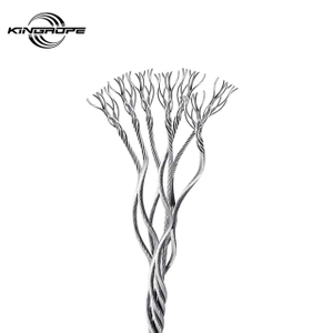 Steel Wire Rope Soft With Coated 3mm Lifting Cable 7*7