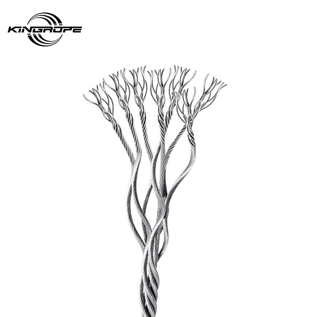 Steel Wire Rope Soft With Coated 3mm Lifting Cable 7*7