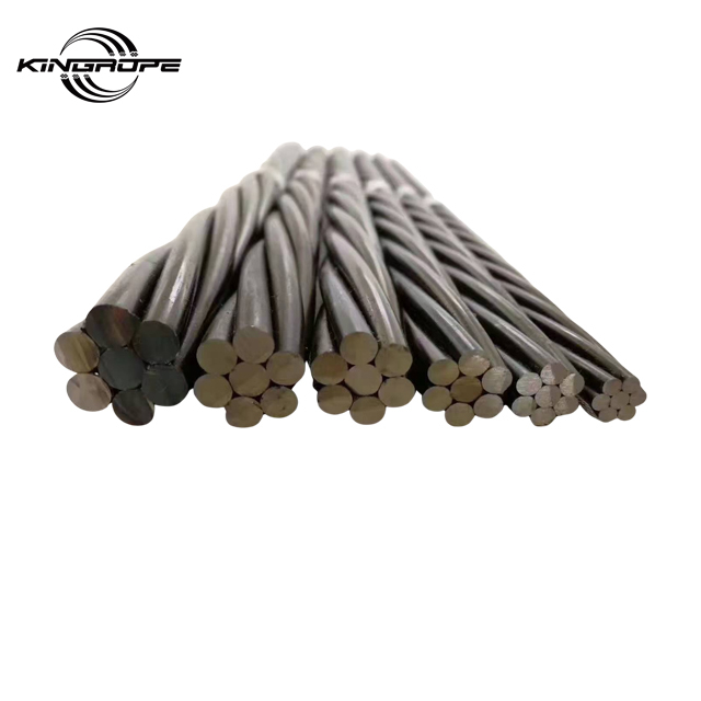 Galvanized Steel Messenger Cable Steel Towing Wire Rope Winch Wire Rope