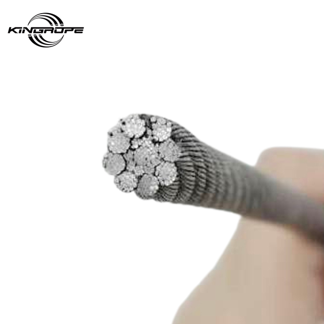 High Performance 8x19 Fiber Core Steel Wire Rope for Elevator Price