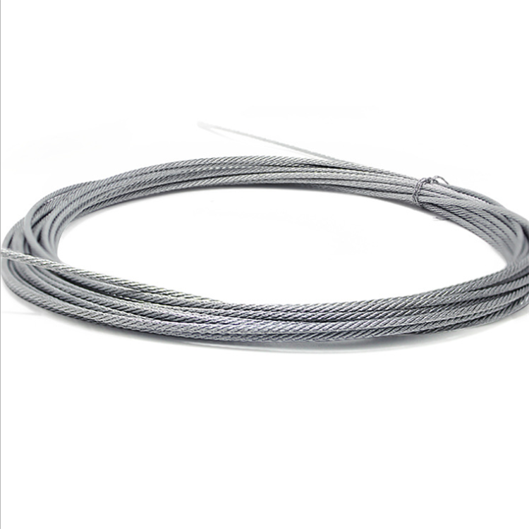 Galvanized 6X7+IWR Diameter 5mm Wire Rope Price Per Meter Steel Wire Rope