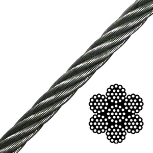 Galvanized Steel Wire Rope Cut To Length Steel Wire Rope