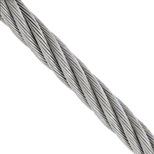 8x19 6mm 8mm 10mm Elevator Steel Wire Rope for Elevator