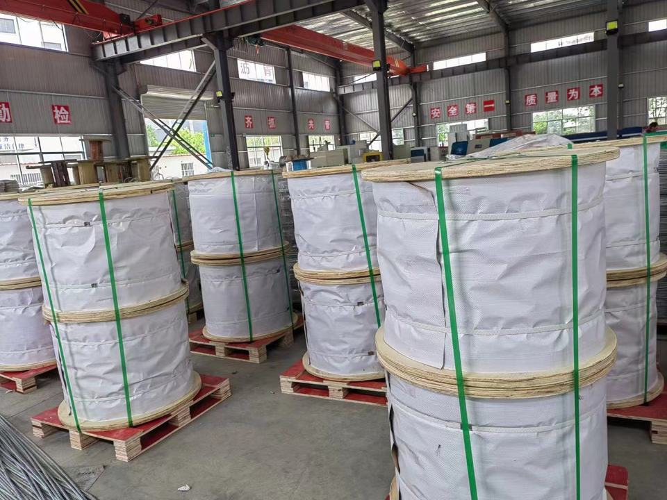 WholeSale Steel Wire Rope Structure 7x19 Hot Dipped Galvanized 1770mpa
