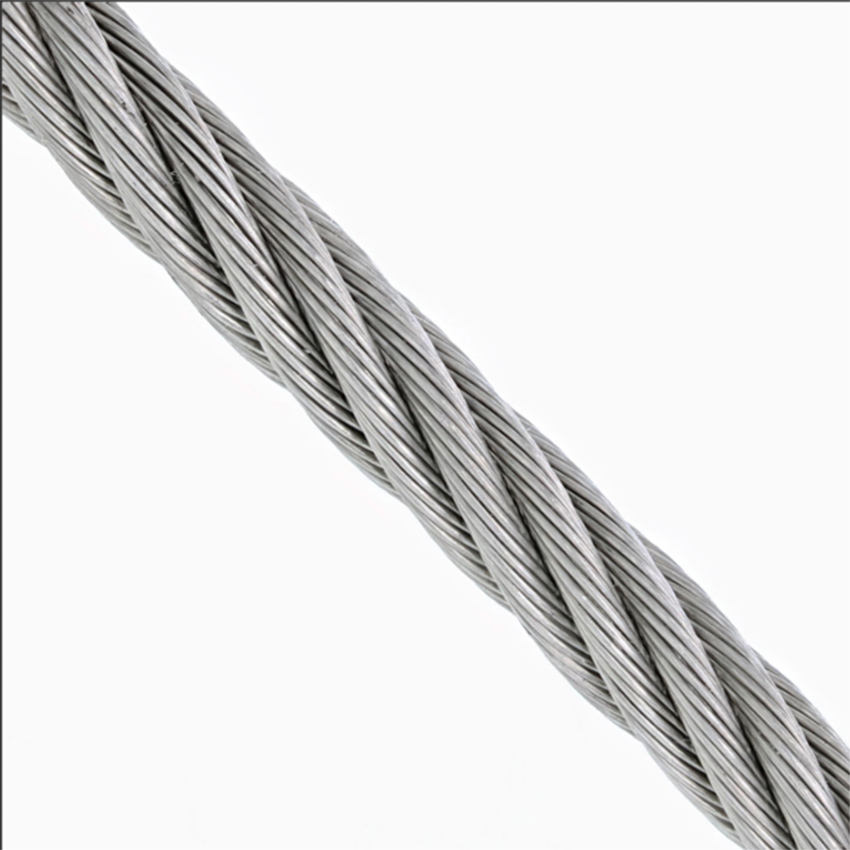 Factory Price High Carbon 6mm 8mm Galvanized Steel Wire Rope