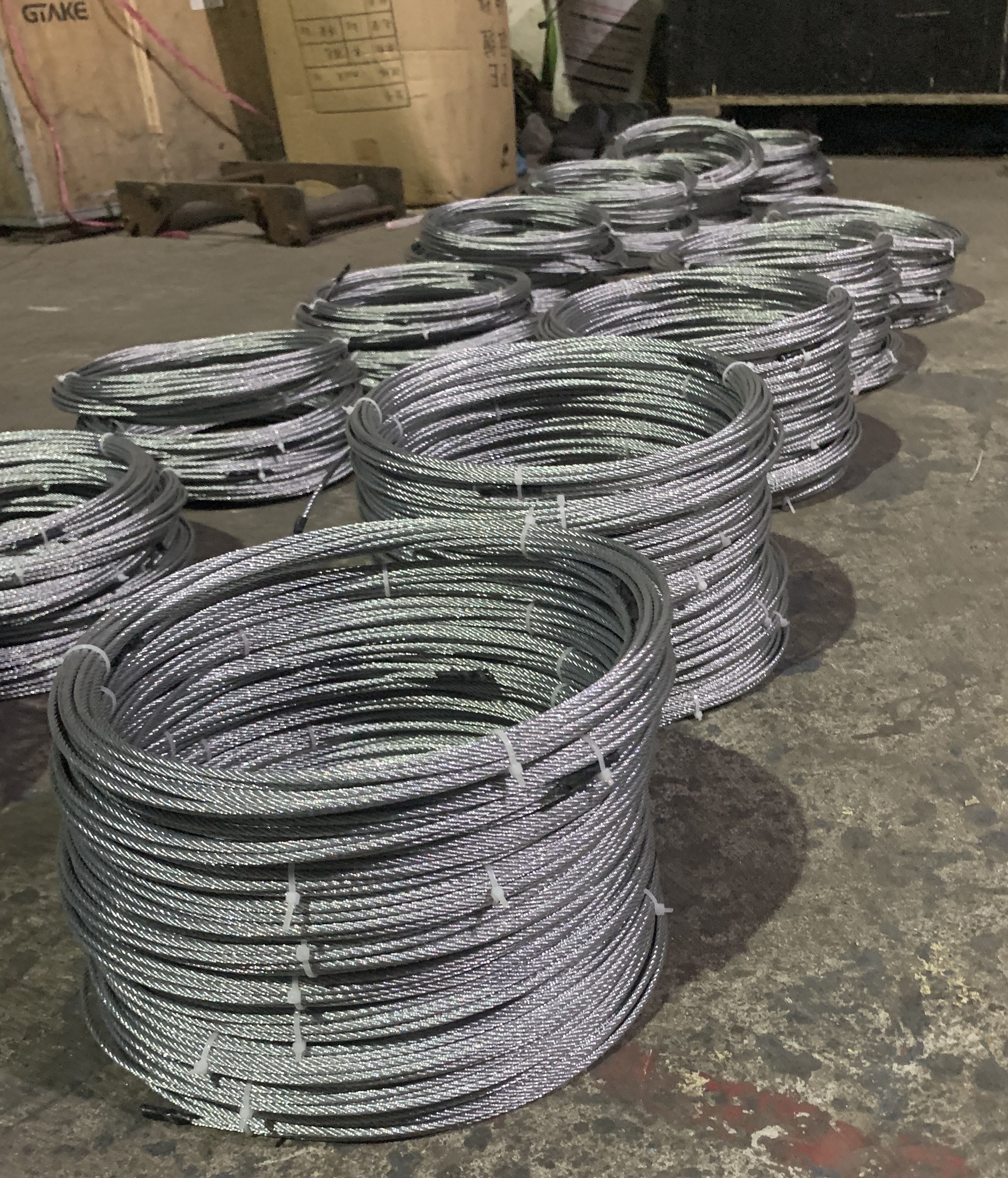 SGS ISO API & DIN Standard 6X7+Ppc / FC Ski-Lifts Use Cable Steel Wire Rope