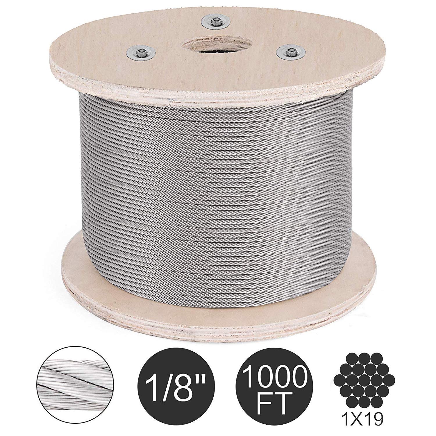 High Quality Galvanized Steel Wire Rope 3mm Diameter 7*19