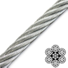 High Demand Products Electric Rope Galvanized Flexible Steel Wire Rope 