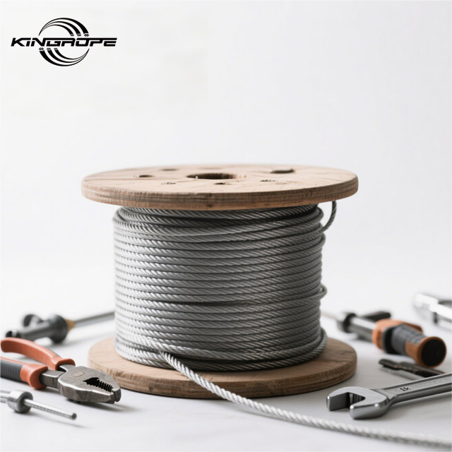 Galvanised Steel Wire Rope for Operation And Automobile Industry/steel Wire Rope