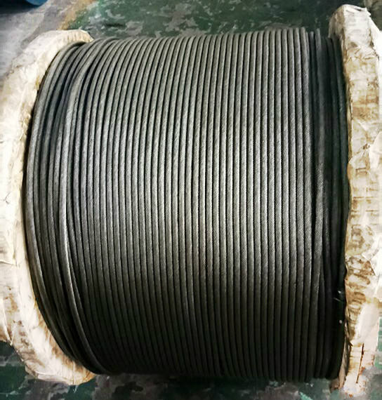 35W*7 Non-rotating Ungalvanized Or Galvanized Steel Wire Rope