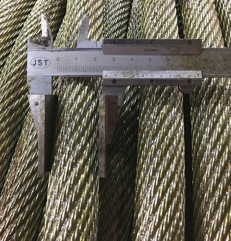 Ungalvanized Steel Wire Rope 35x7 Non Rotating