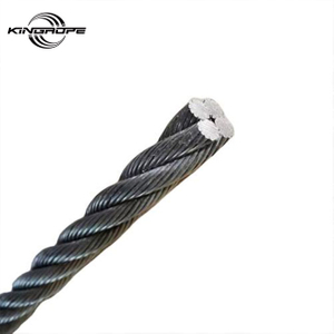 4x31ws+PPC galvanized steel wire rope for suspended platform