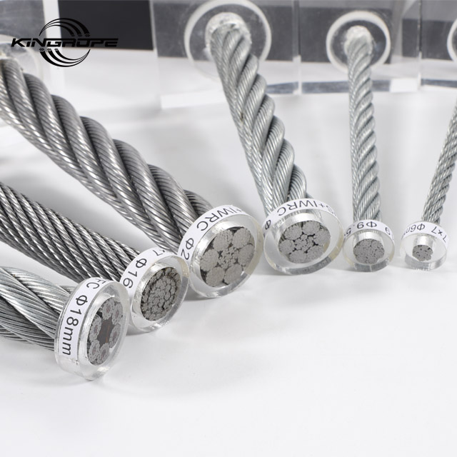 Certified Wire Rope / Steel Wire Rope / Galvanized Wire Rope