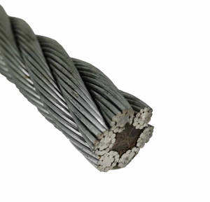  No-Rotating Steel Wire Rope with Many Layers (Galvanized & Ungalvanized)