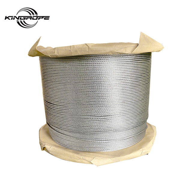 Factory Steel Wire Rope 6mm Steel Wire Rope for Elevator