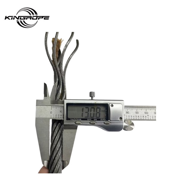 13mm Electric Cable Galvanized Steel Towing Wire Rope Price Steel Cable