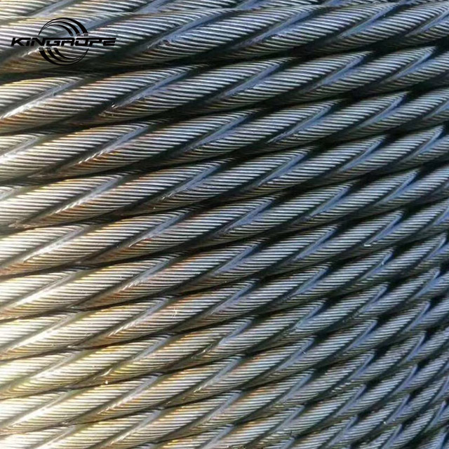 13mm Electric Cable Galvanized Steel Towing Wire Rope Price Steel Cable