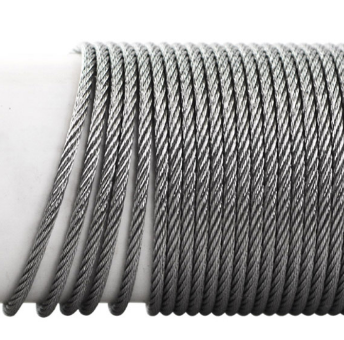 Steel Rope 6x12+7fc 10mm Steel Cable Galvanized for Wood Bundling
