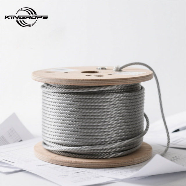 Certified Wire Rope / Steel Wire Rope / Galvanized Wire Rope