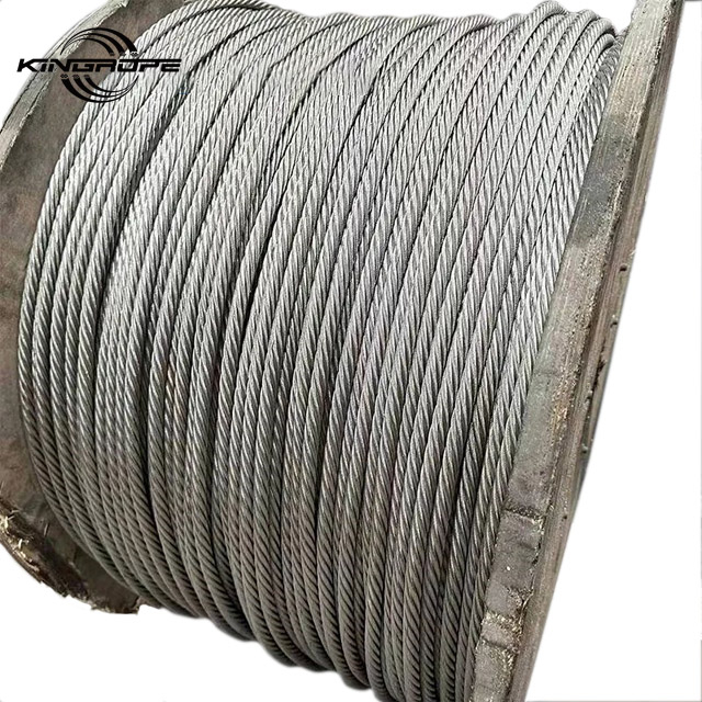 Manufacturers 6mm 12mm 25mm 34mm 40mm 48mm 50mm ungalvanized spring steel wire cable rope for drilling rig