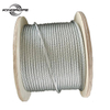 Hot Dipped Galvanized Zinc Plated PVC Coated Steel Cable Fiber Core Steel Core IWRC Steel Wire Rope