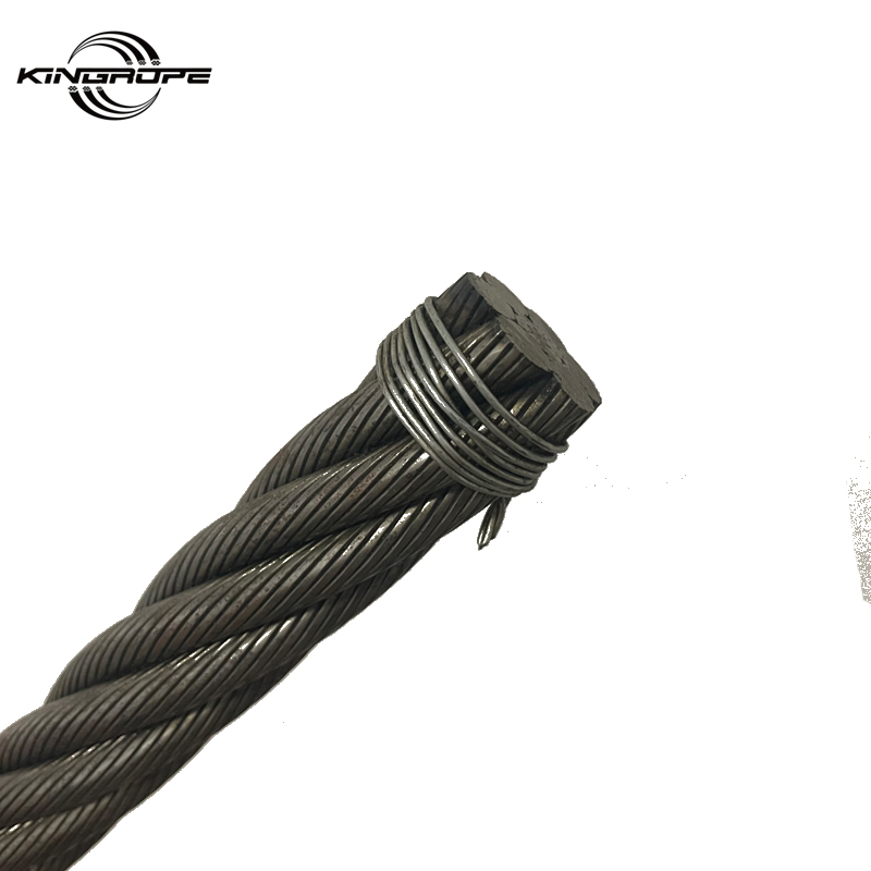 6×K36WS+IWRC Ungalvanized Steel Wire Ropes