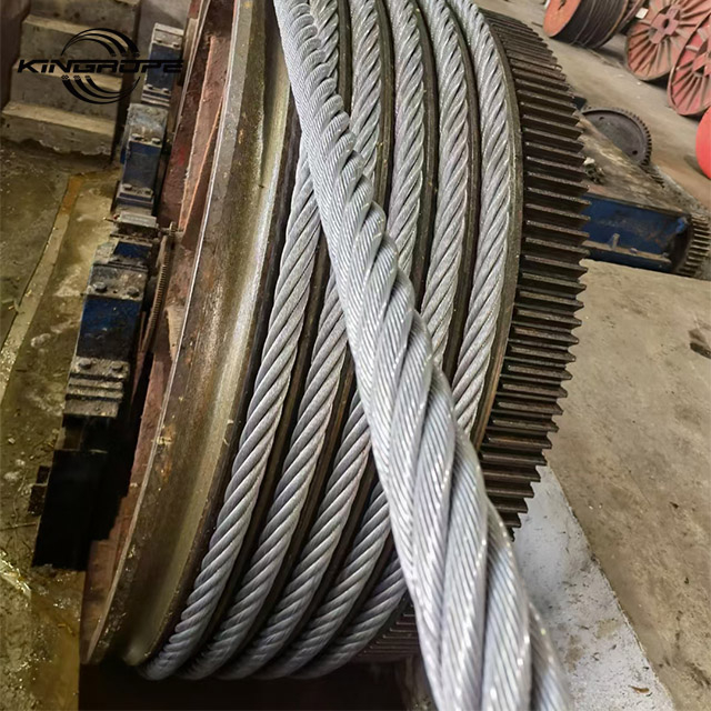 6x36WS FOR WINCHES, HOISTS, SLINGS, MOORING, TOWING, GENERAL LIFTING PURPOSES STEEL WIRE ROPE 